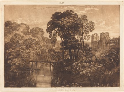 Berry Pomeroy Castle, published 1816.