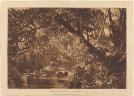 Aesacus and Hesperie, published 1819.