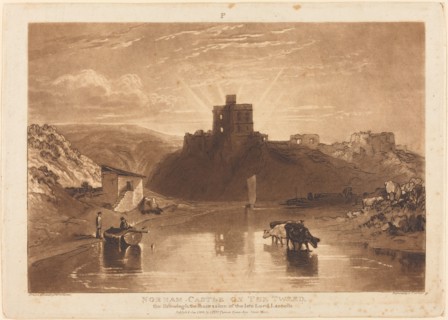 Norham Castle, published 1816.