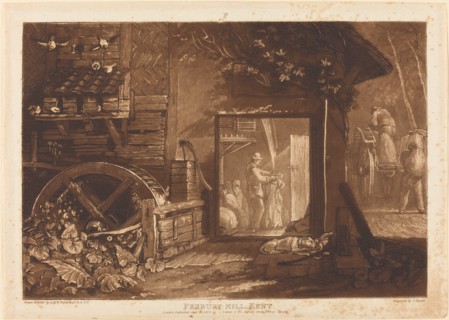 Pembury Mill, Kent, published 1808.