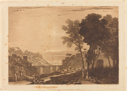 The Bridge and Goats, published 1812.