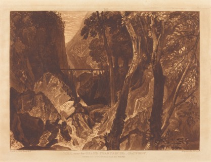 Mill near the Grand Chartreuse, published 1816.