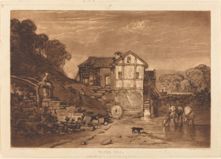 Water Mill, published 1812.