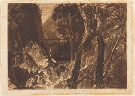 Mill near the Grand Chartreuse, published 1816.