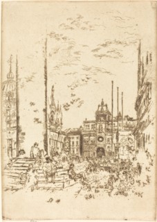 The Piazzetta, 1880.