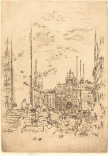 The Piazzetta, 1880.
