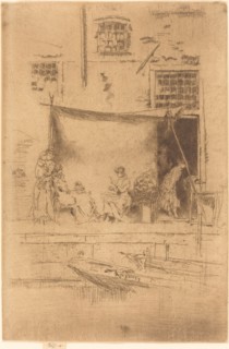 Fruit-Stall, 1880.