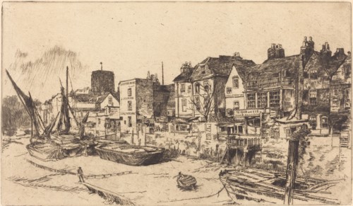 The 'Adam and Eve', Old Chelsea, 1878.