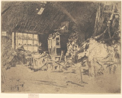The Smithy, 1880.