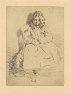 Annie, Seated, 1858/1859.
