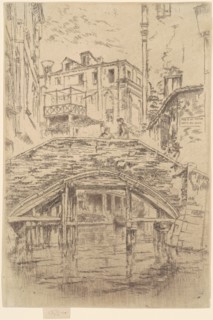Ponte del Piovan, 1879-1880.