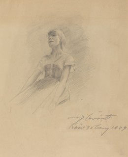 Seated Young Woman [recto], 1889.