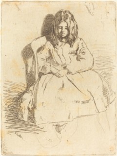 Annie Seated, 1858.