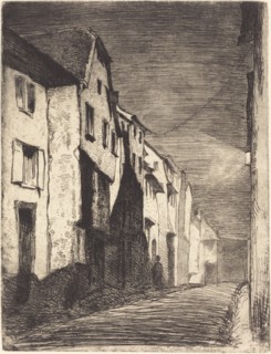 Street at Saverne, 1858.