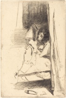The Slipper, 1858.