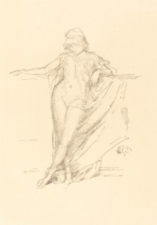 Little Draped Figure, Leaning, 1893.