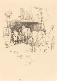 The Smith's Yard, 1895.
