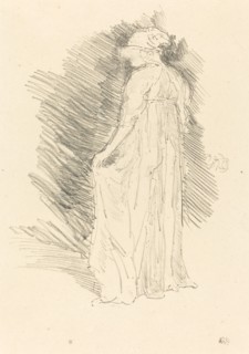 The Draped Figure, Back View, 1893.