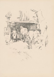 The Smith's Yard, 1895.