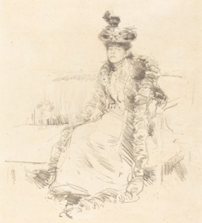 A Lady Seated, 1893.