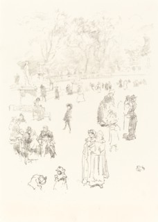 Nursemaids: "Les Bonnes du Luxembourg", 1894.