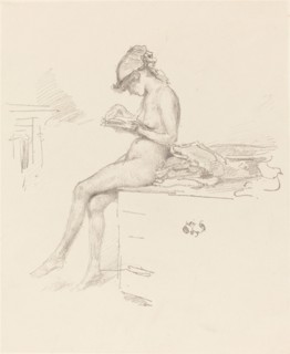 The Little Nude Model, Reading, 1889/1890.