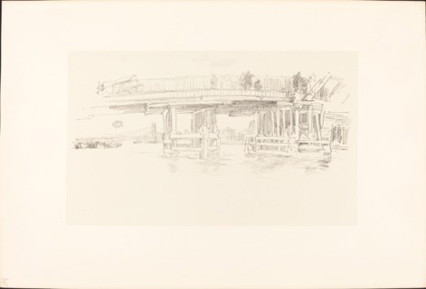 Old Battersea Bridge, 1879/1887.