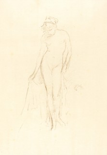 Nude Model, Standing, c. 1891.