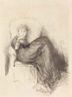 Study: Maude Seated, 1878.