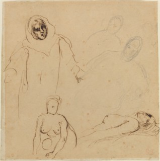 Studies for Christopher Columbus.