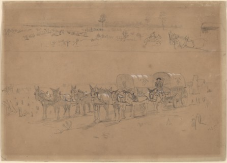 Supply Train, 1864.