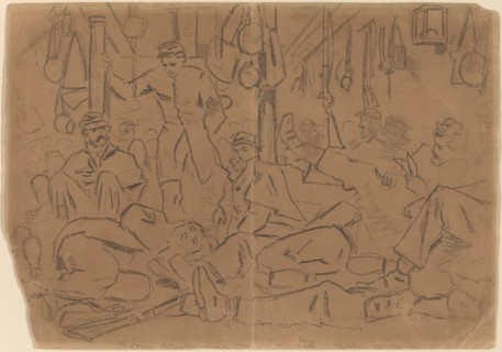 From Alexandria to Ship Point [recto], 1862.