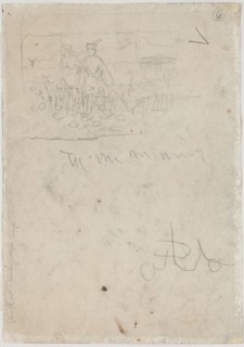 Thanksgiving in Camp [verso], n.d..