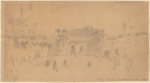 Carrying the Wounded, 1865.