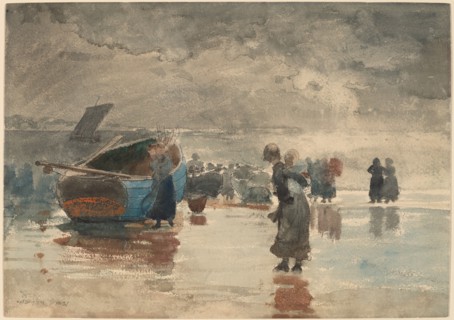 On the Sands, 1881.