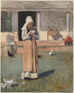 A Sick Chicken, 1874.