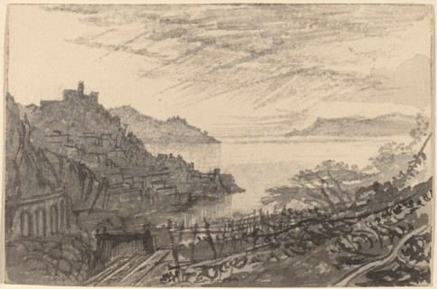 View of a Bay from a Hillside (Amalfi), 1884/1885.