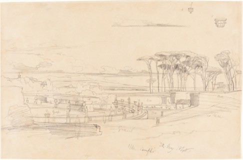 Villa Pamphili, 1840.