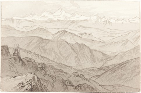 Mount Kinchinjunga (All Things Fair), 1874.