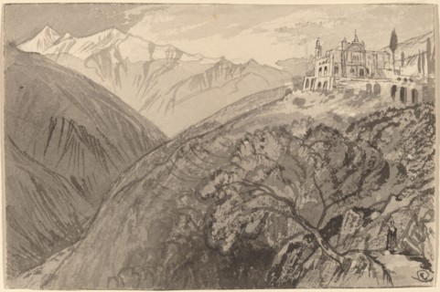 A Town on a Hilltop (Sanctuary of Lampedusa), 1884/1885.