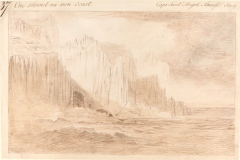 Capo Sant'Angelo, Amalfi, c. 1885.