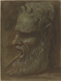 Study of a Mask.