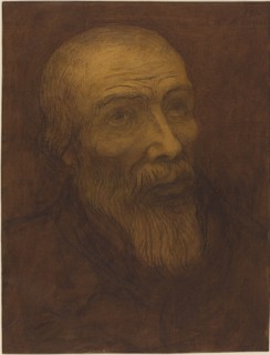 Head of a Bald Man with a Beard, 1906.