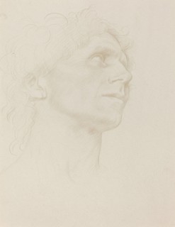 Study of Woman's Head, Turned Right.