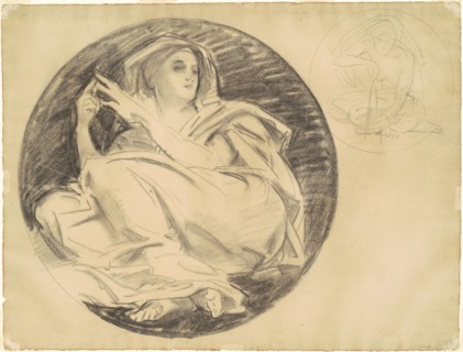Studies for "Astronomy", c. 1921.