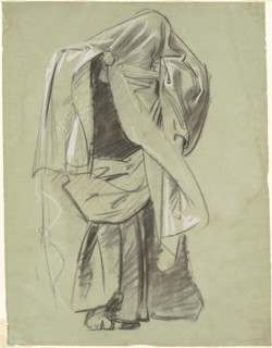 Study for "Frieze of Prophets", 1890-1892.