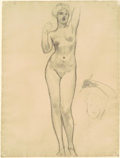 Studies of Aphrodite for "Aphrodite and Eros", 1919-1920.