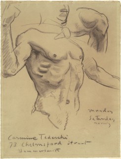 Study of the Resurrection for "Fifteen Mysteries of the Rosary", 1903-1916.