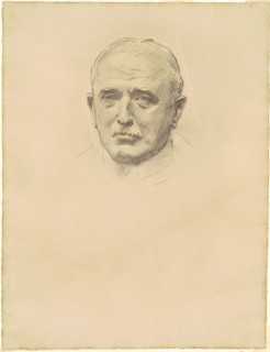 Study of Field Marshal John French for "General Officers of World War I", 1920-1922.