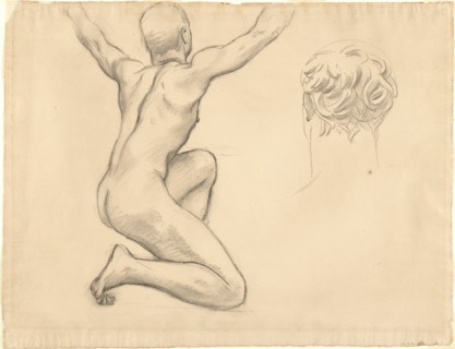 Studies for "The Unveiling of Truth", 1922-1925.